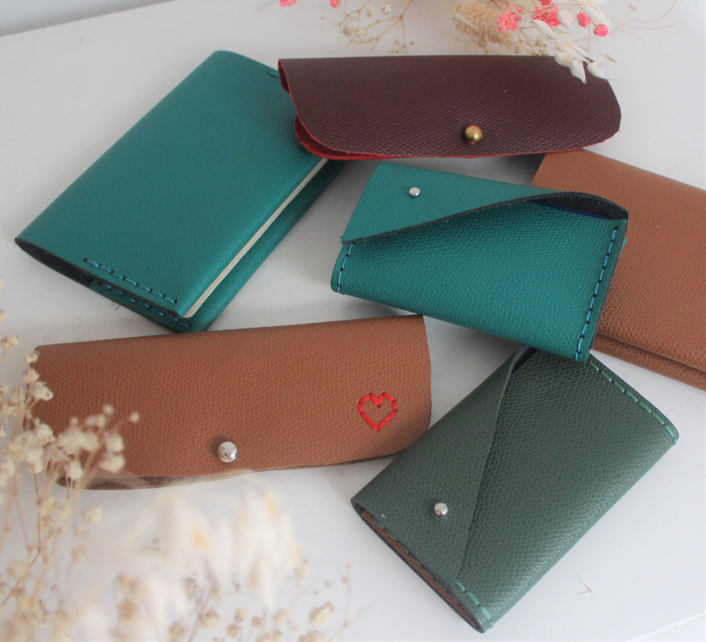Mille-feuille | Kit porte-passeport ou documents personnalisable