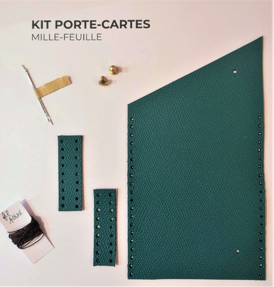 Macaron | Kit porte-cartes personnalisable